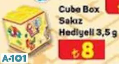 CUBE BOX SAKIZ HEDİYELİ 3.5 G
